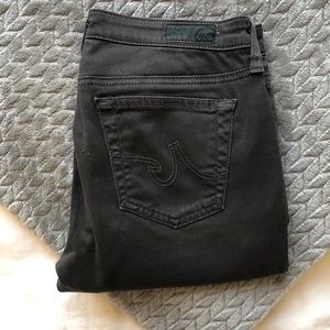 Grey AG Stilt Cigarette Jeans